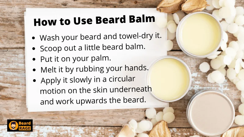 How to Use Beard Balm Correctly